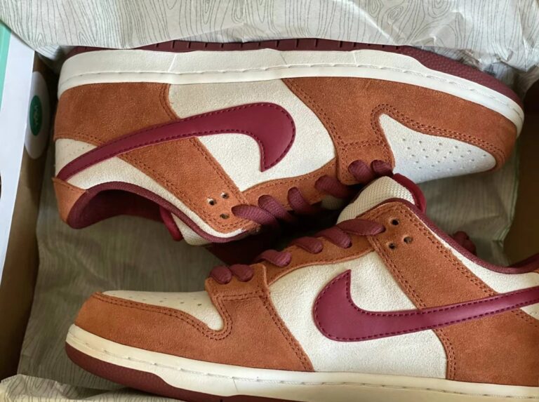 Dunk Low Pro SB ‘Dark Russet’ photo review