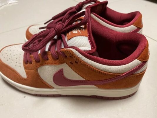 Dunk Low Pro SB ‘Dark Russet’ photo review