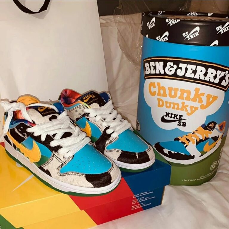 Ben & Jerry’s x Dunk Low SB ‘Chunky Dunky’ Special Ice Cream Box photo review