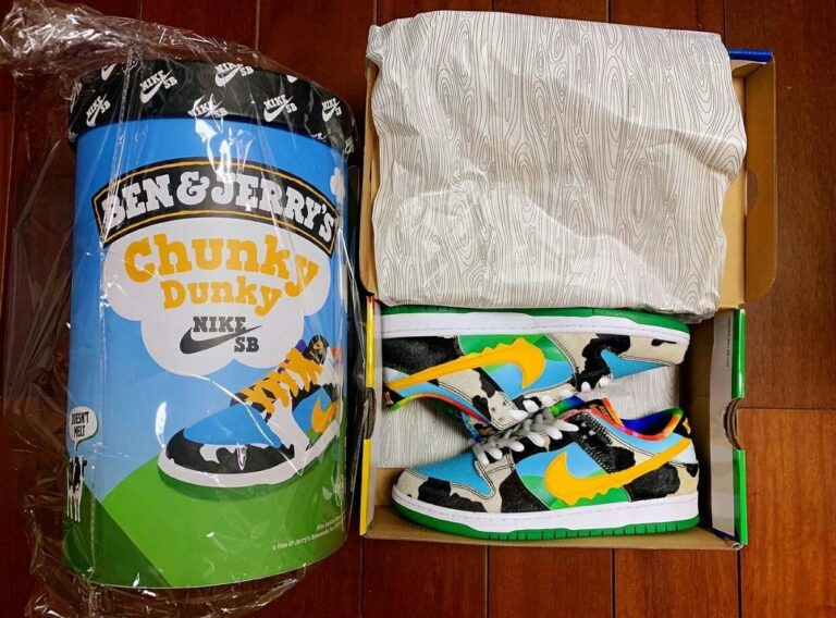 Ben & Jerry’s x Dunk Low SB ‘Chunky Dunky’ Special Ice Cream Box photo review