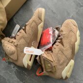 Jordan 6 Retro Travis Scott British Khaki photo review